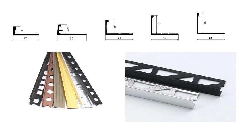 L shaped tile trim L shaped tile trim