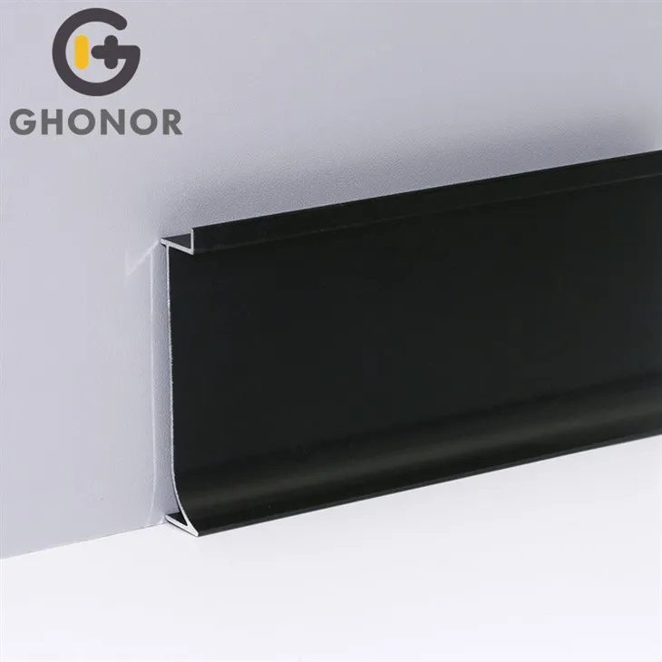 Black Metal Skirting Board
