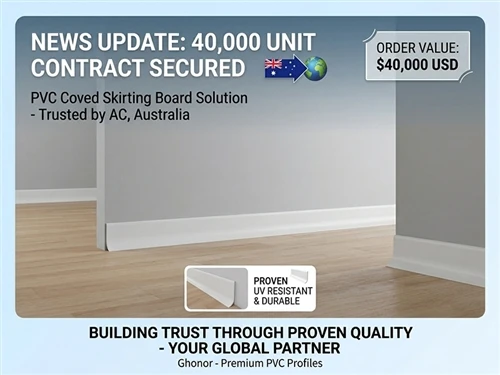 Why An Australian Buyer Chose Ghonor’s PVC Skirting Boards Over A 40% Cheaper...