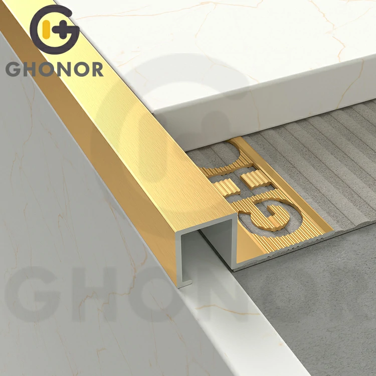 Square Edge Aluminum Tile Profile Square Edge Aluminum Tile Profile