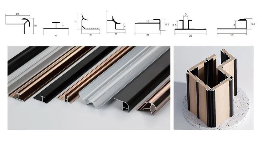 aluminum trim for wall panel aluminum trim for wall panel